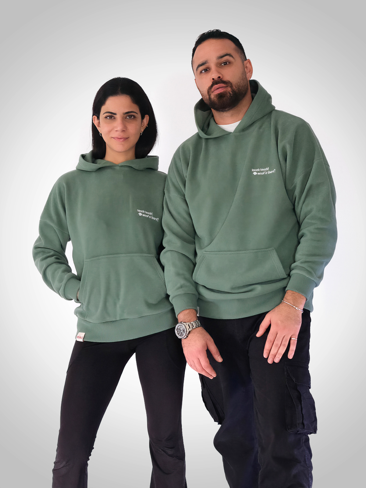 Kombin Sweatshirt - Yeşil